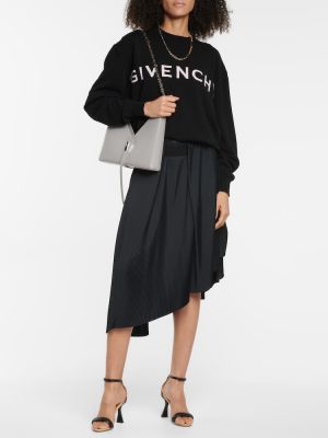 Kašmírový sveter Givenchy čierna