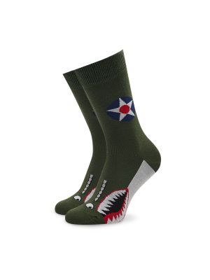 Ponožky na podpatku Heel Tread zelené
