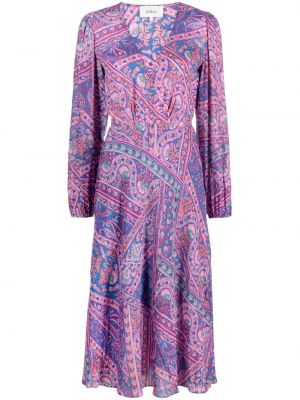 Geblümtes maxikleid mit print Ba&sh blau