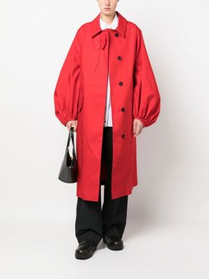 Manteau à manches bouffantes Cecilie Bahnsen rouge