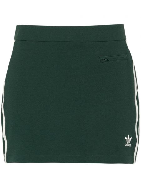 Krep mini etek Adidas yeşil