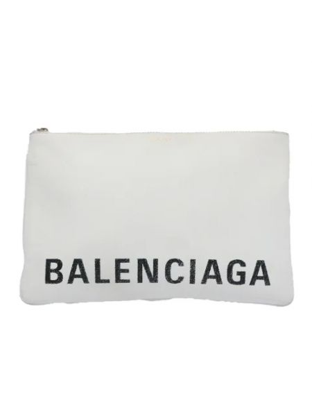 Clutch Balenciaga Vintage weiß