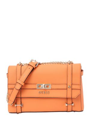 Listová kabelka Guess oranžová