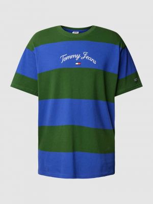 Koszulka Tommy Jeans błękitna