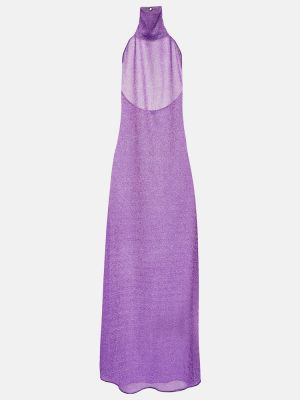 Vestido largo Oséree violeta