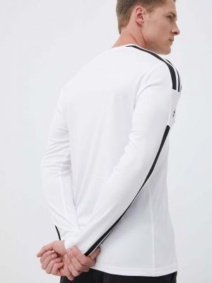 Tricou cu mânecă lungă cu mâneci lungi Adidas Performance alb