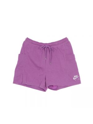 Fleece sport shorts Nike Lila