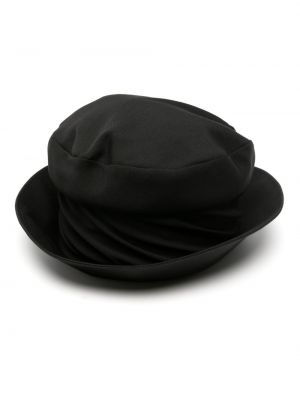 Czarna czapka Yohji Yamamoto