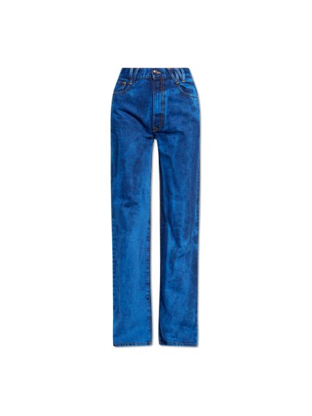 Niebieskie proste jeansy Vivienne Westwood