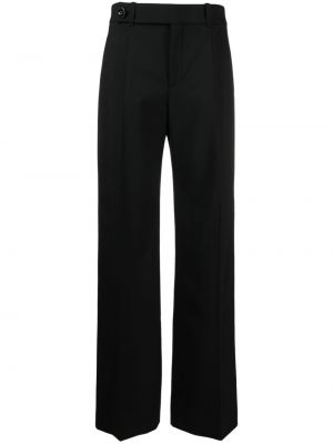 Pantaloni plisate Chloé negru
