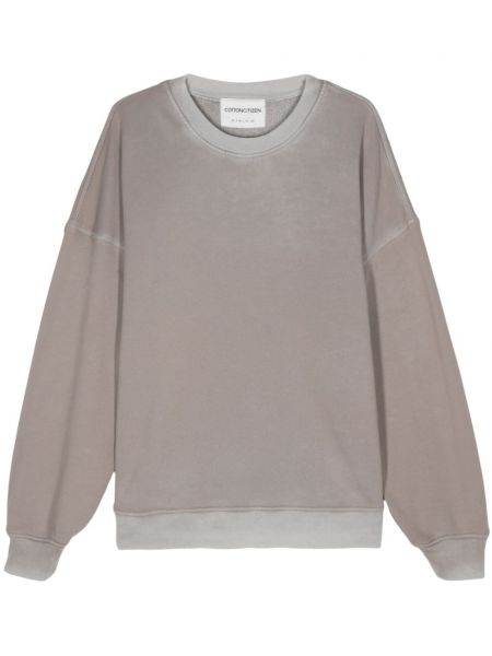 Pamuklu sweatshirt Cotton Citizen gri