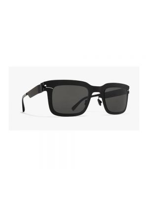 Czarne okulary przeciwsłoneczne Mykita