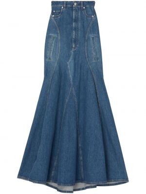 Rozšířené džínová sukně Burberry