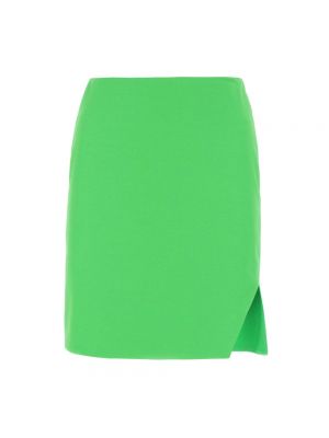 Mini spódniczka Alexander Mcqueen zielona