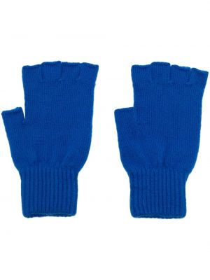 Kašmírové rukavice Pringle Of Scotland modrá