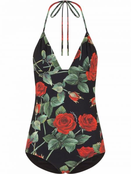 Badeanzug mit print Dolce & Gabbana