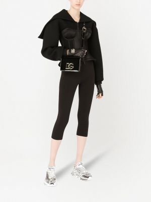Chaqueta con capucha Dolce & Gabbana negro