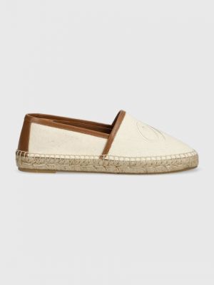 Espadryle Weekend Max Mara beżowe