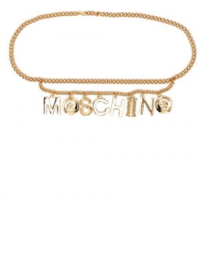 Přívěsek Moschino zlatý