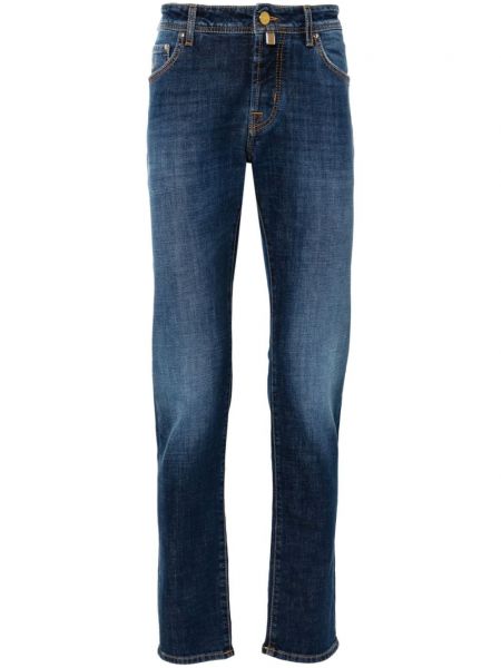 Skinny fit jean pantolon Jacob Cohën mavi