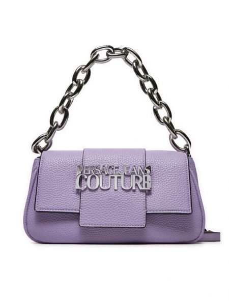 Rankinė su viršutine rankena Versace Jeans Couture violetinė