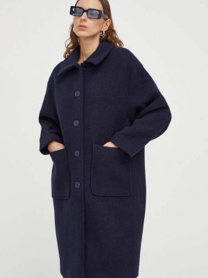 Oversized vlněný kabát American Vintage
