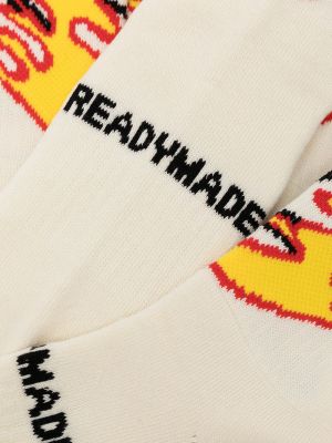 Calcetines con estampado Readymade blanco