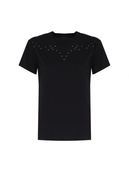 T-shirt mit kurzen ärmeln Pinko schwarz