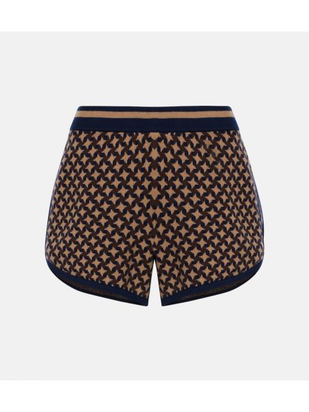 Jacquard sportshorts The Upside brun