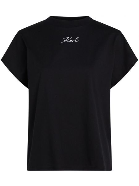 T-shirt Karl Lagerfeld sort