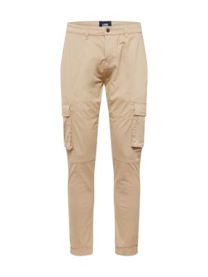 Pantalon cargo Denim Project beige