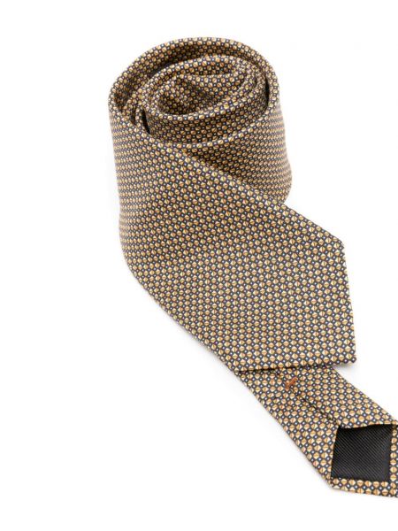 Žakárová hedvábná kravata Zegna