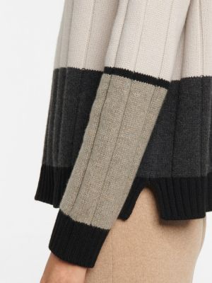 Sweter z kaszmiru w paski Loro Piana