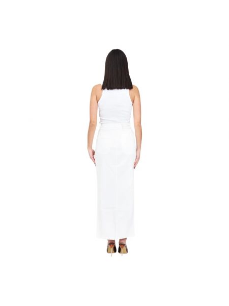 Falda larga Vicolo blanco