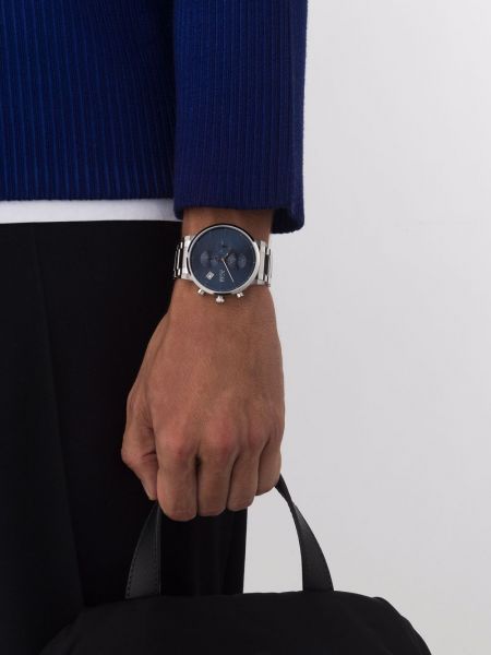 Armbanduhr Boss blau