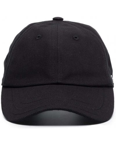 Cappello con visiera ricamato Jacquemus nero