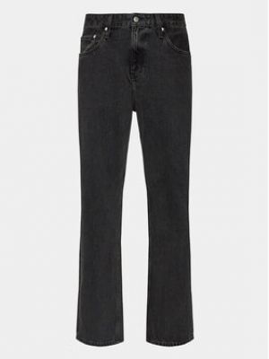 Jean droit Calvin Klein Jeans noir