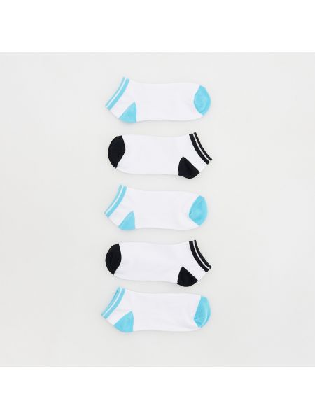 Bavlněné ponožky Reserved bílé
