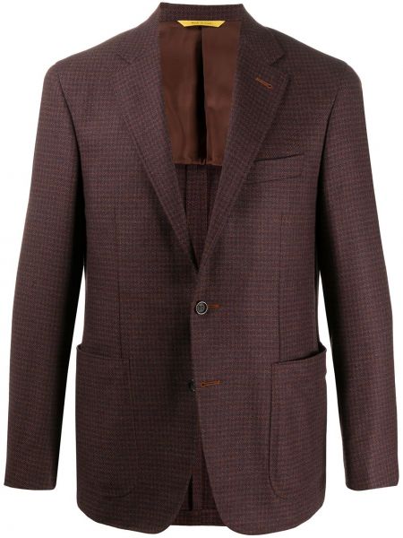 Lang blazer Canali rød