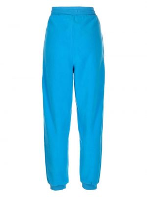 Siuvinėtos sportinės kelnes Tommy Jeans mėlyna