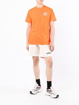 T-shirt à imprimé Sporty & Rich orange