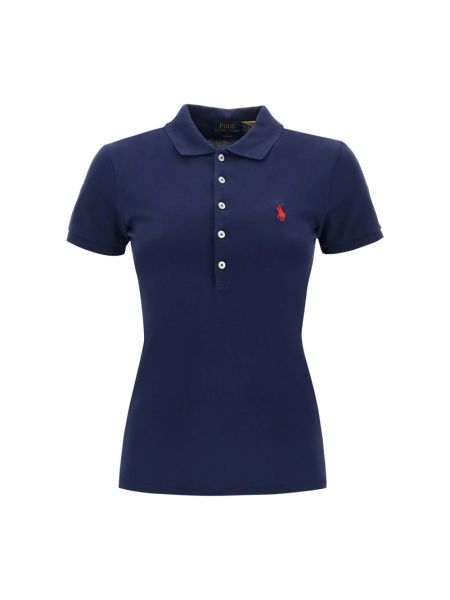 Koszulka na guziki slim fit Polo Ralph Lauren niebieska