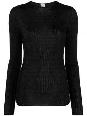 Пуловер Toteme черно
