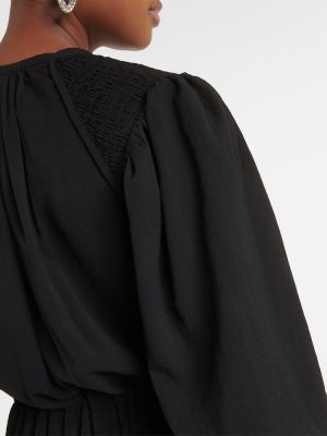 Midi haljina Marant Etoile crna