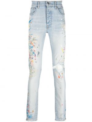 Nødlidende skinny jeans Amiri blå