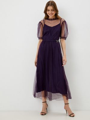 Платье Vera Moni фиолетовое
