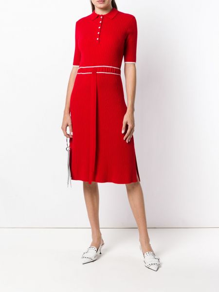 Robe en cachemire Cashmere In Love rouge