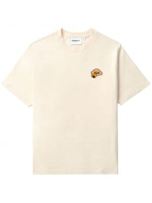 Koszulka bawełniana z nadrukiem :chocoolate biała