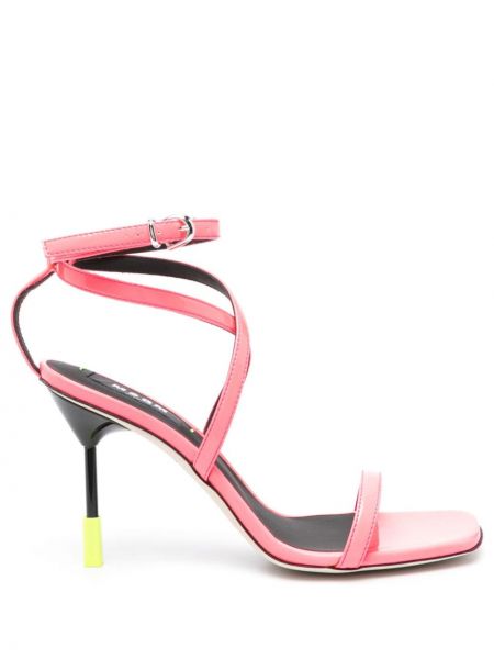 Leder sandale Msgm pink