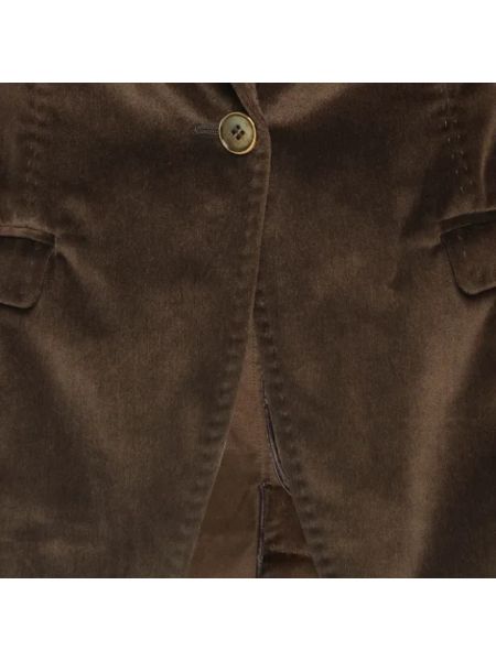 Chaqueta de terciopelo‏‏‎ outdoor Dolce & Gabbana Pre-owned marrón